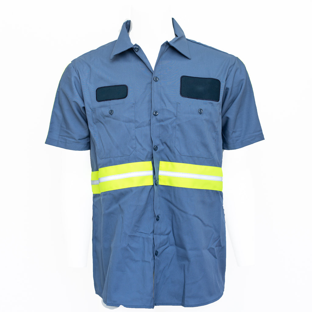 Used Hi-Visibility Work Shirt - Short Sleeve
