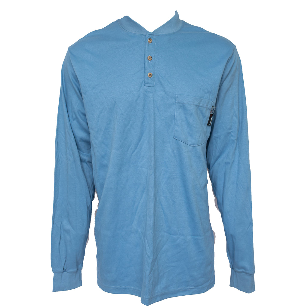Used Flame Resistant Henley Shirt