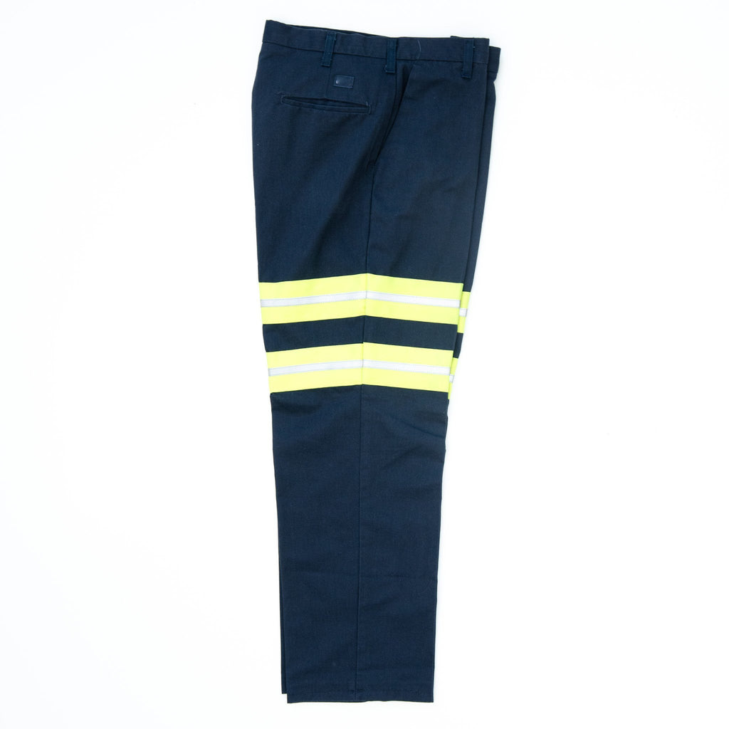 Used Standard Hi-Visibility Work Pants - Navy Blue