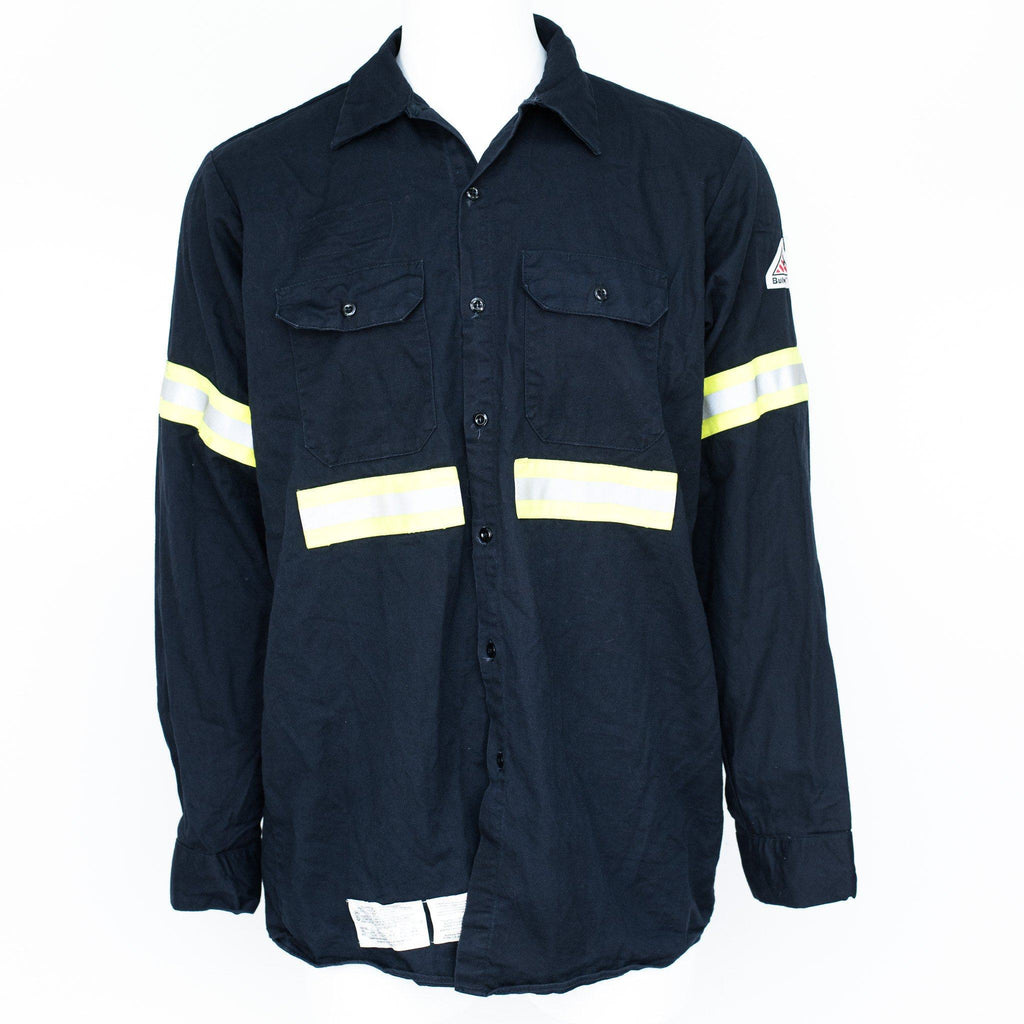 Used Flame Resistant Hi-Visibility Shirt - Long Sleeve