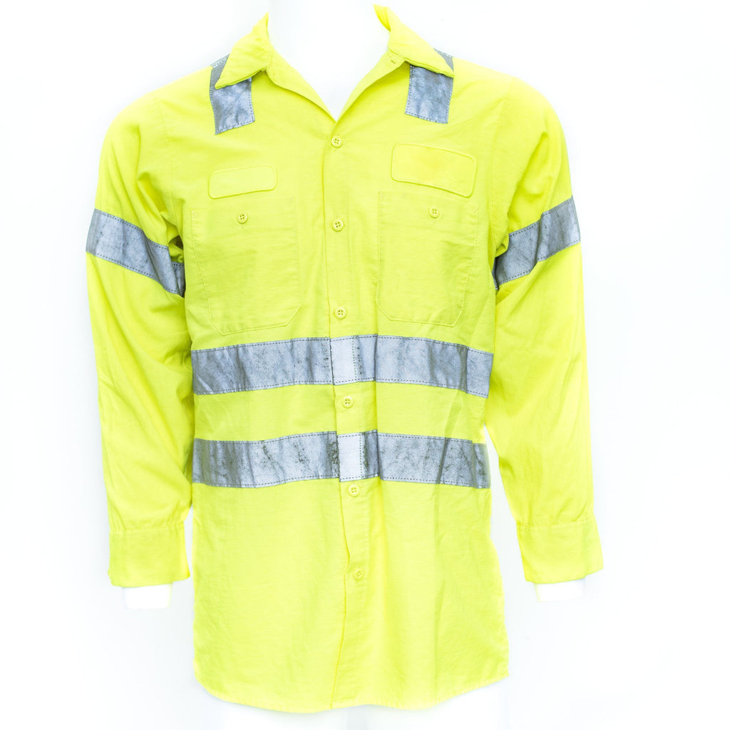 Used B-Grade Hi-Visibility Work Shirt Long Sleeve Mixed Colors