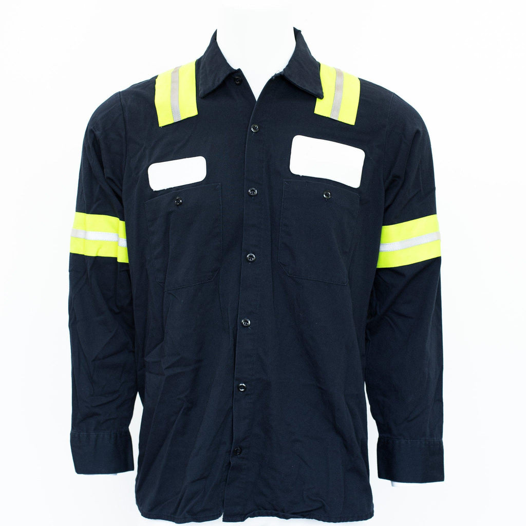 Used B-Grade Hi-Visibility Work Shirt Long Sleeve Mixed Colors