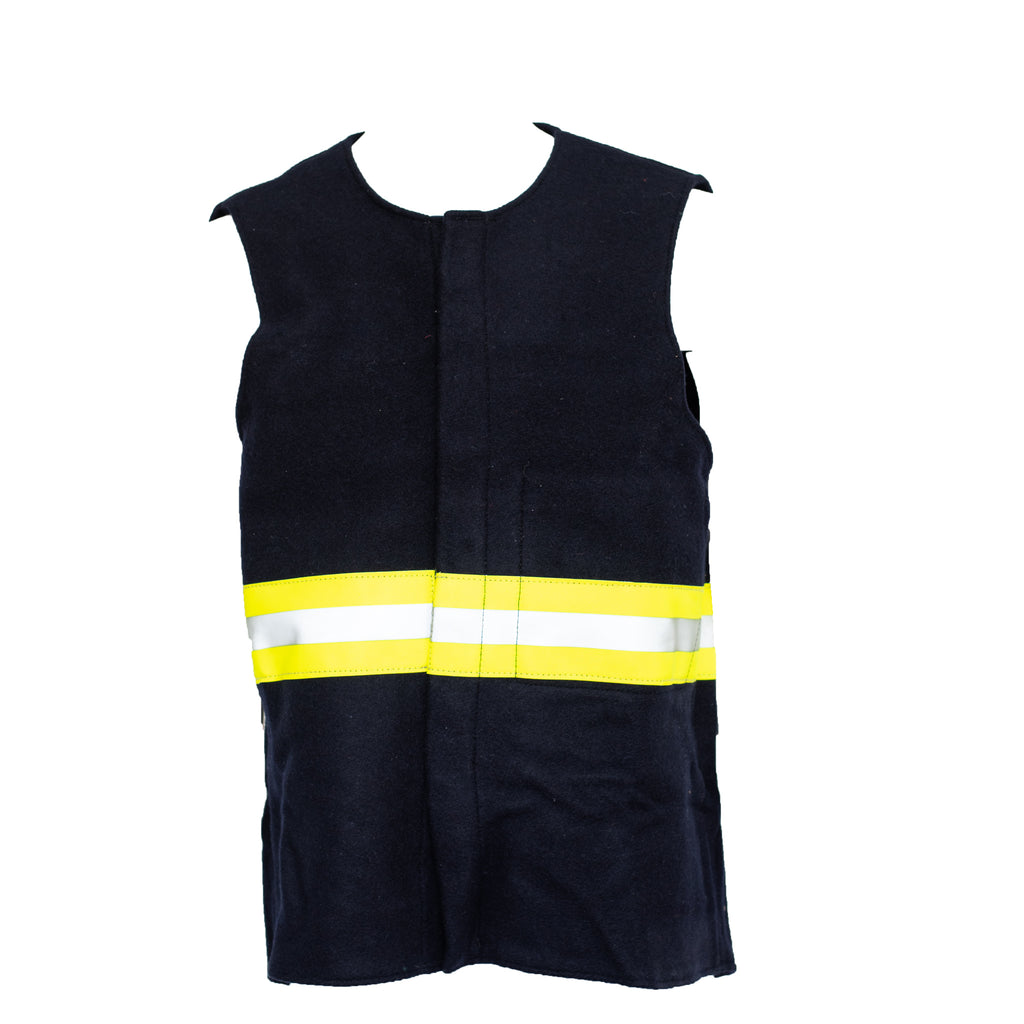 Used Hi-Visibility Wool Vest - Navy Blue