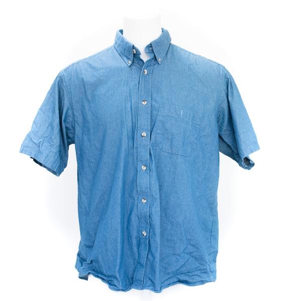 Used Standard Denim Shirt Short Sleeve