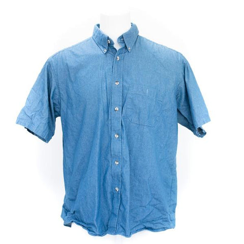 Used Standard Stripe Work Shirt - Short Sleeve