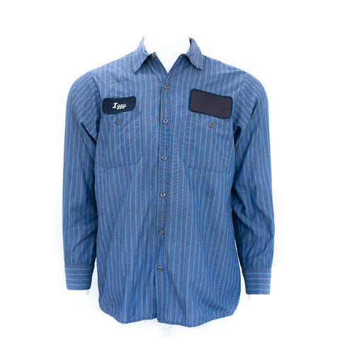 Used Standard Solid Color Work Shirt - Short Sleeve