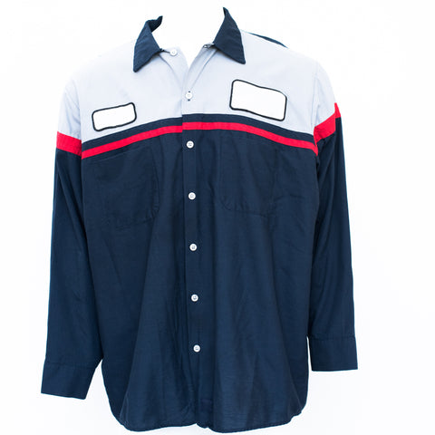 Used Standard Stripe Work Shirt - Long Sleeve
