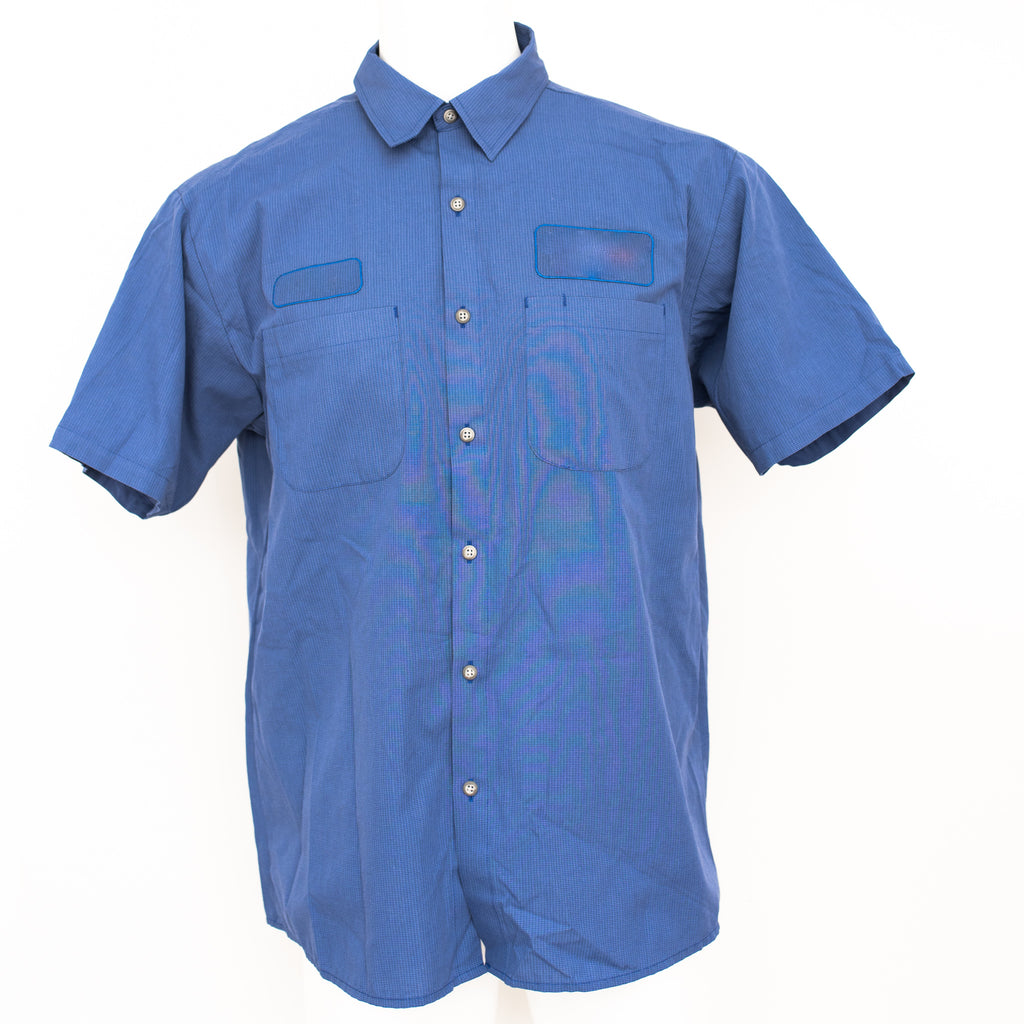 Used Standard MicroCheck Work Shirt - Short Sleeve