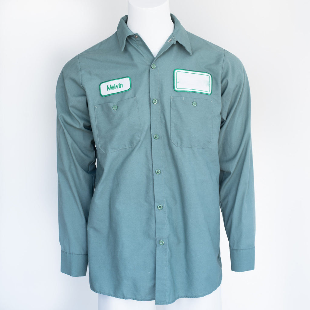 Used Standard Solid Color Work Shirt - Long Sleeve – Walt's Used Workwear